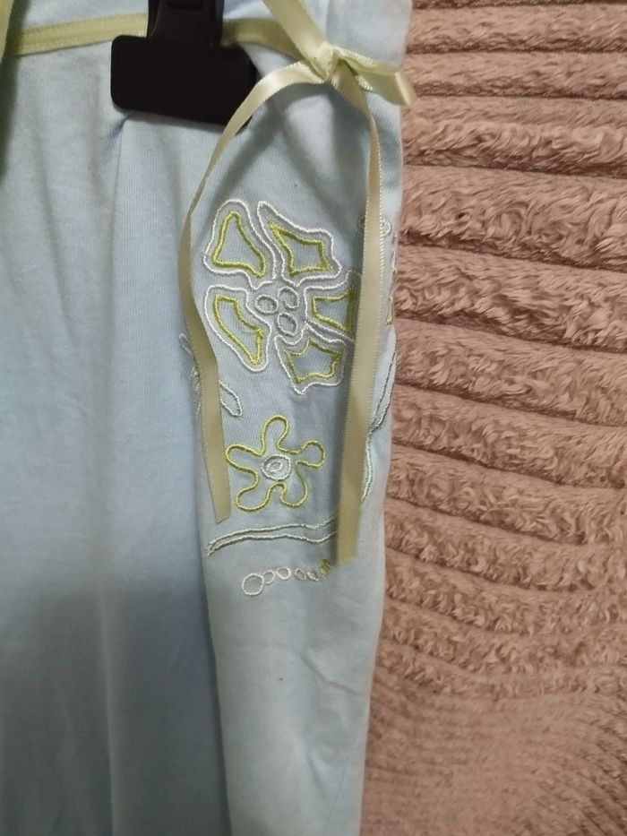 Ensemble pyjama vert et bleu - photo numéro 2