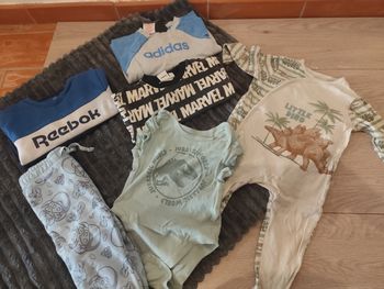 Lot vêtement 6 pièces 9/12mois