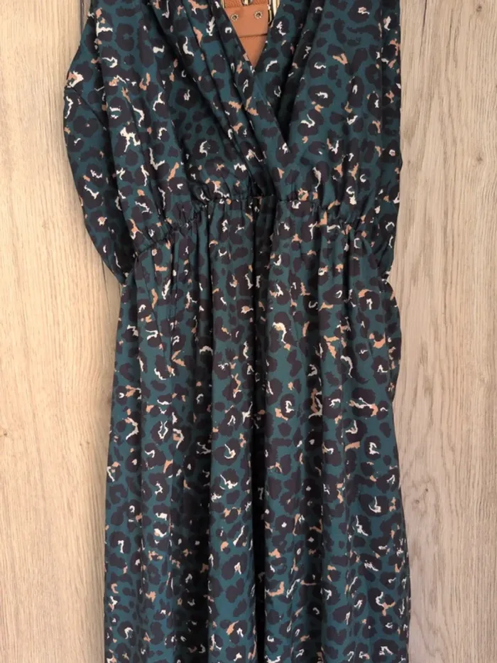 Robe longue imprimée Stand Privé taille L - photo numéro 2