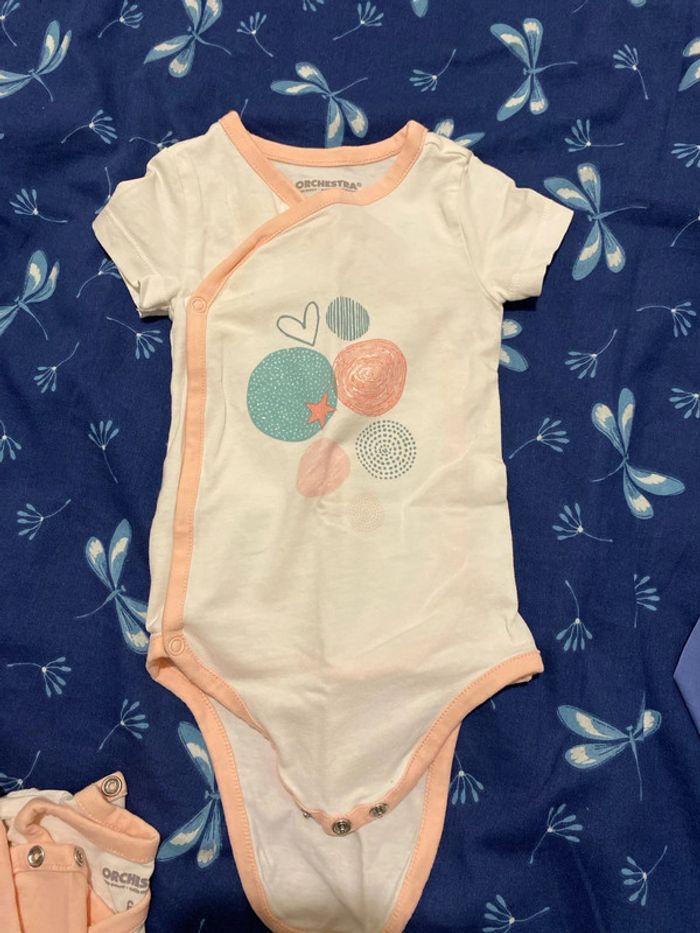 Lot de 6 body 6 mois orchestra C&A - photo numéro 5