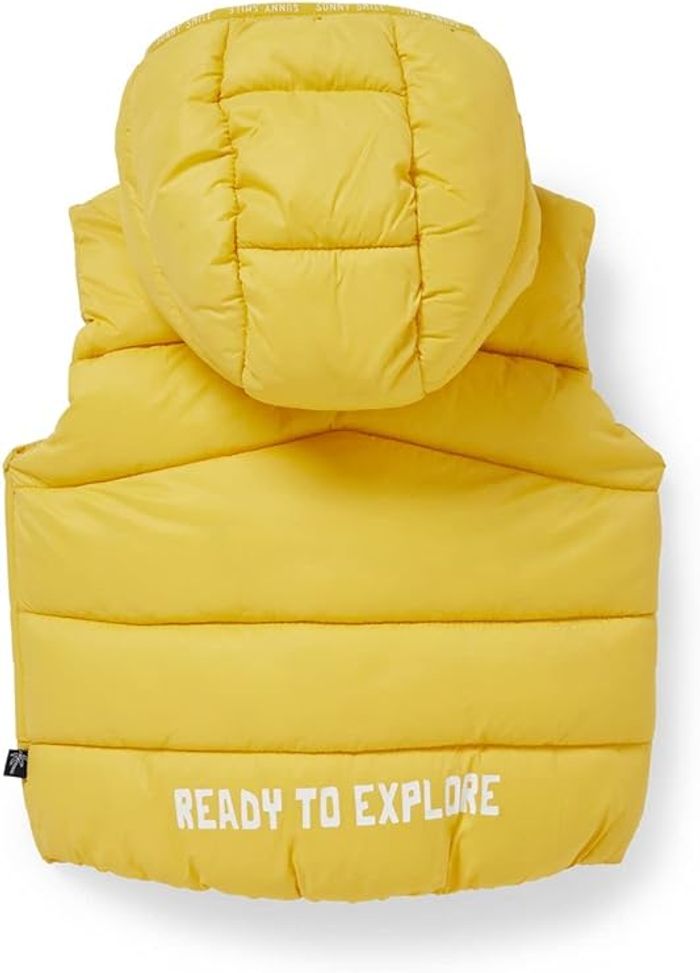 Doudoune sans manches à capuche 92cm 36m 3a - photo numéro 8