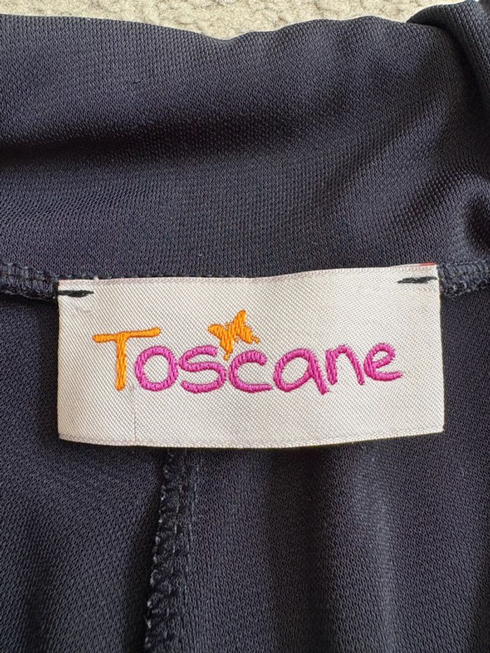 Pantacourt Toscane | Bleu marine | Taille 44 - photo numéro 4