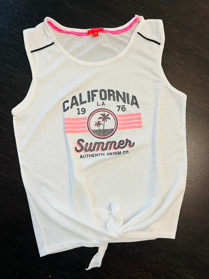 Haut Summer USA - noué à la taille