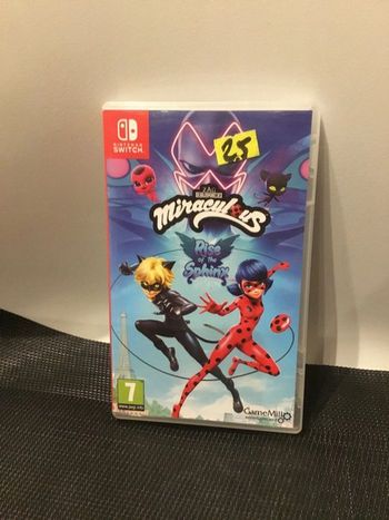 Jeu Miraculous rise of the sphinx ladybug et chat noir Nintendo switch