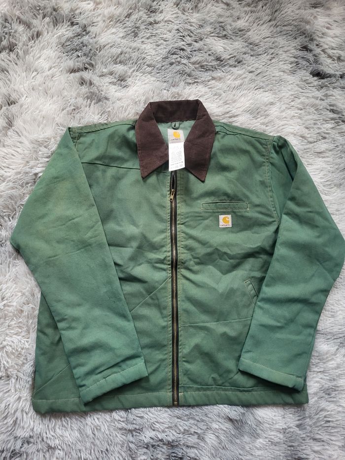 💎 Veste Carhartt Rework Unique - Vert Forêt - Taille L - Neuve 💎