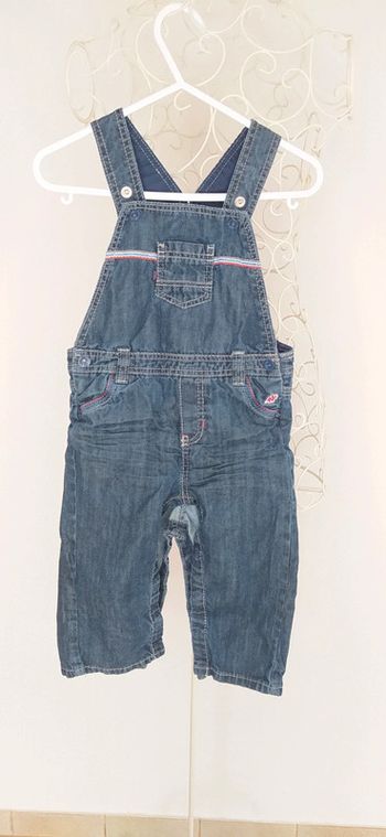 Salopette en jeans obaïbi 12 mois