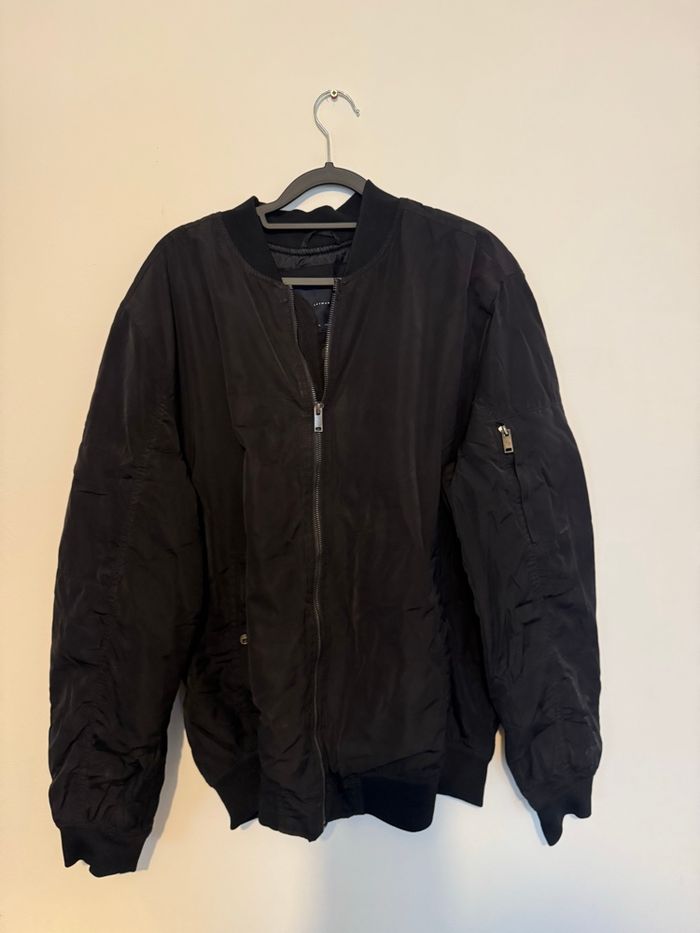 Bomber noir homme