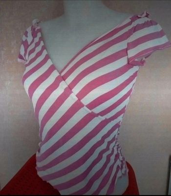 Top d'été  , cache coeur , Côté femme