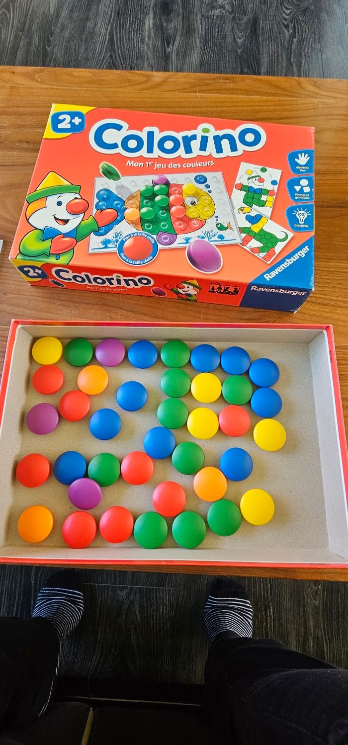 Colorino ravensburger tres bon état 2 ans - photo numéro 3