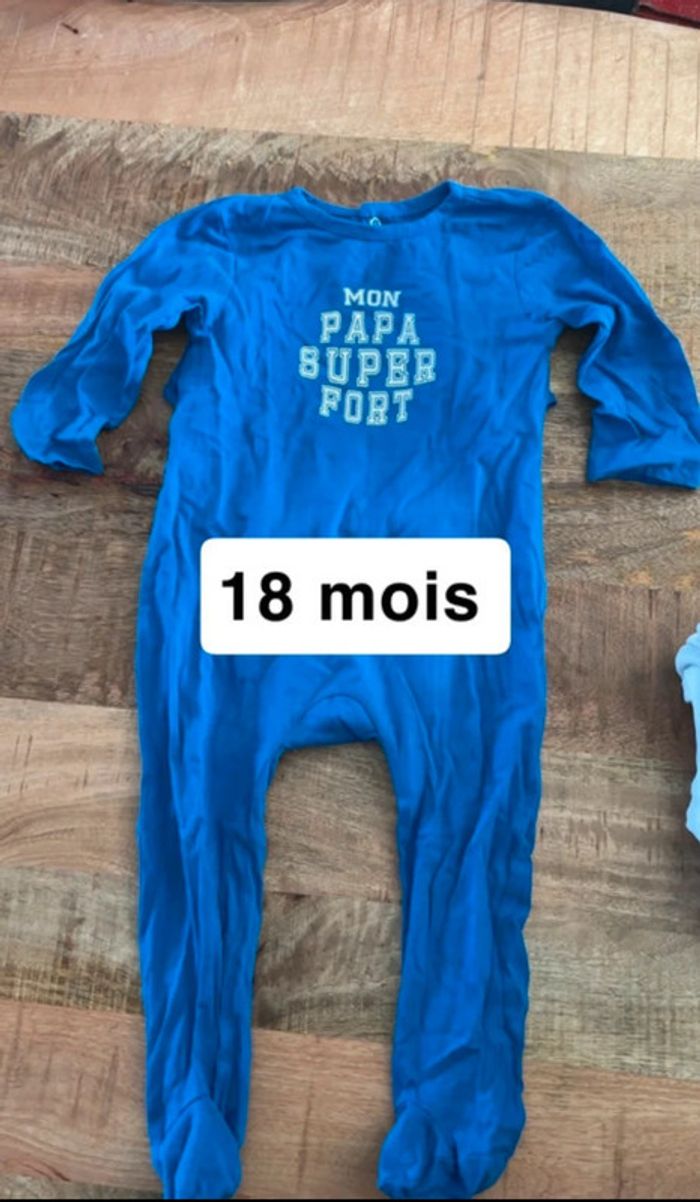 Pyjama coton 18 mois