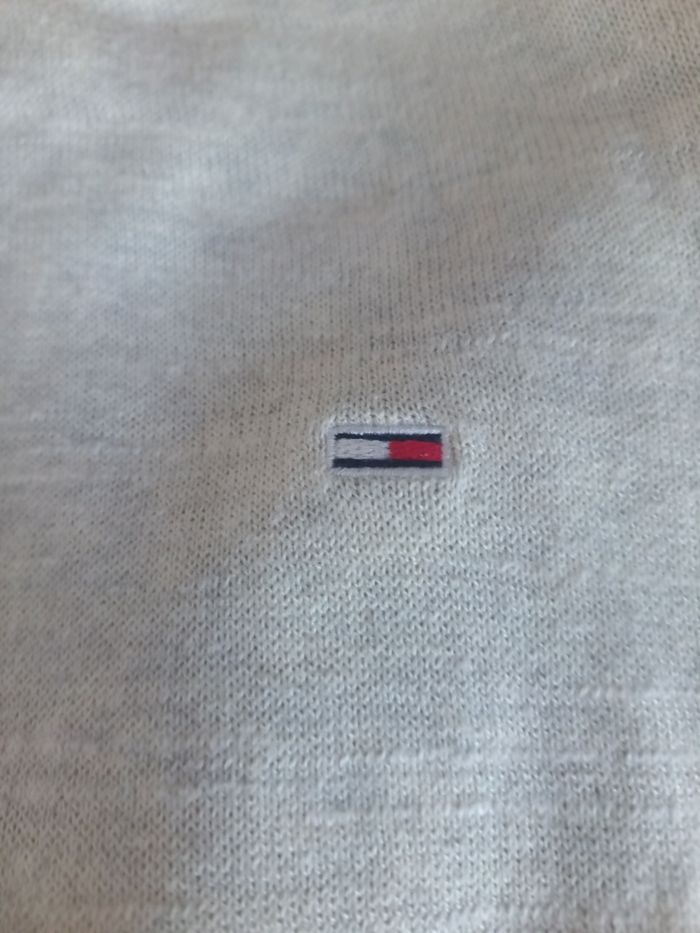 Pull a capuche léger écru Tommy Hilfiger - photo numéro 3