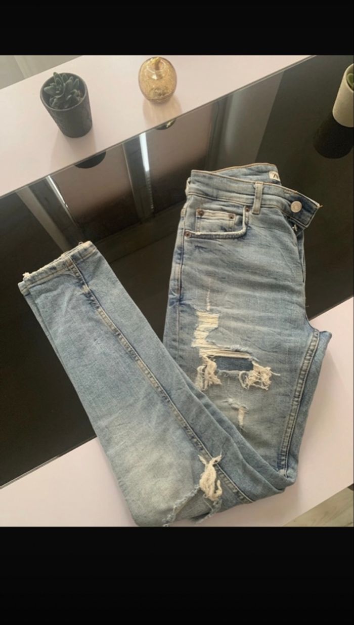 Jeans Femme ZARA Neuf - photo numéro 3