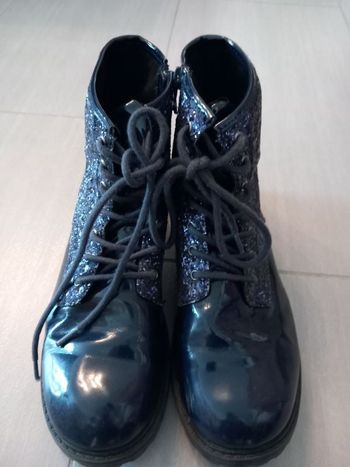 bottines pailletées