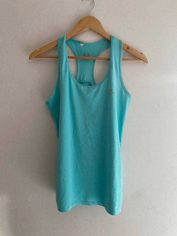 Débardeur turquoise
