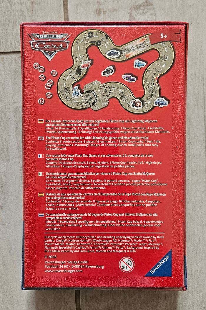 Jeu Cars -  Ravensburger **neuf* - photo numéro 2