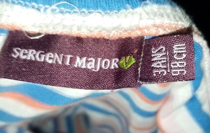 3 ans sergent major conbishort a rayures print été /Excellent état - photo numéro 7