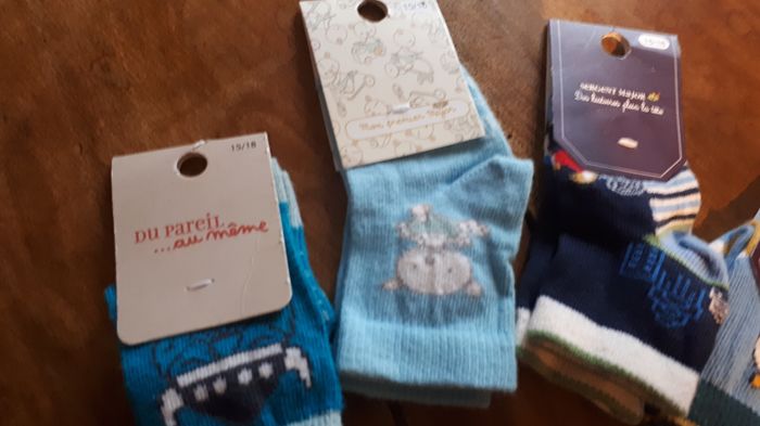 Lot 5 paires de chaussettes neuves Sergent Major 15-18 - photo numéro 2