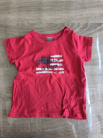 Tee shirt manches courtes garçon 9 mois