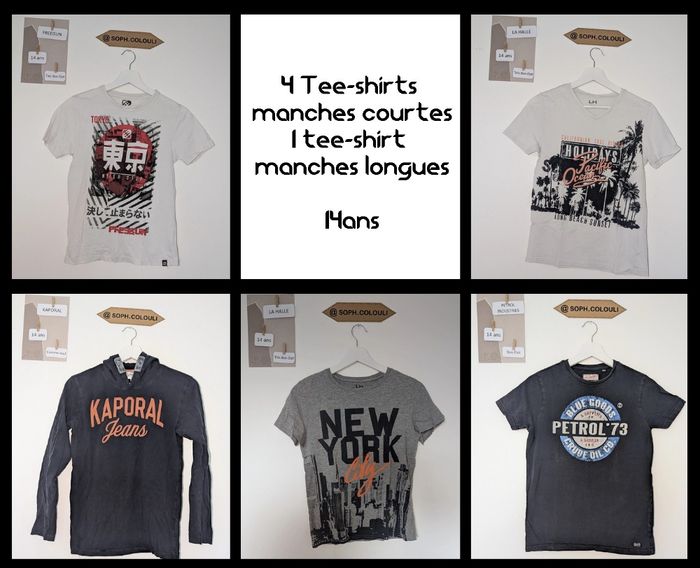Lot vêtements garçon 14ans - photo numéro 3