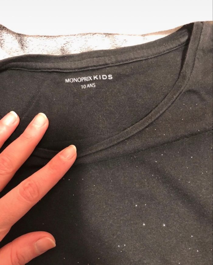 Lot de 4 tee-shirts à manches longues - taille 10 Ans - photo numéro 5