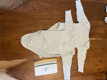 Lot bodies manches longues ml 6 mois  Kiabi