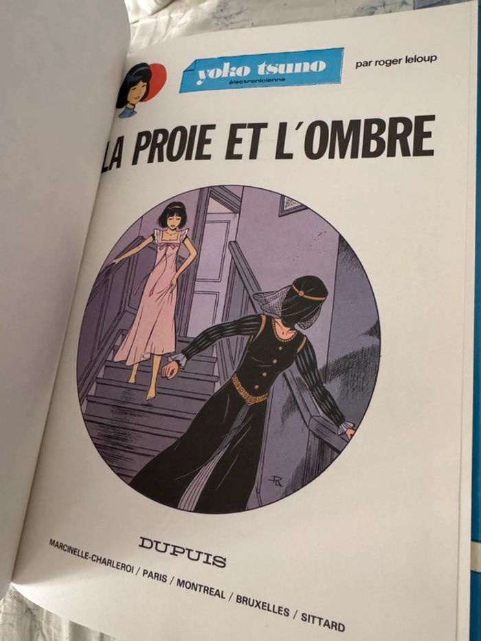 Yoko Tsuno - 12 La Proie et l’Ombre - Tirage de Tête 1982 - photo numéro 5