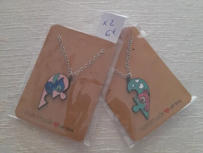 2 collier de l amitié stitch