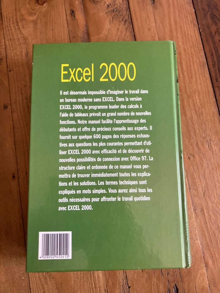 Excel 2000 - photo numéro 2