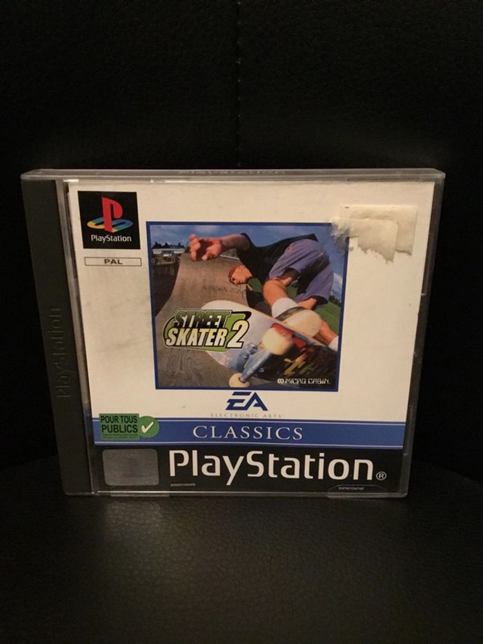 Jeu PlayStation 1 Street Skater 2 pal entièrement en Français