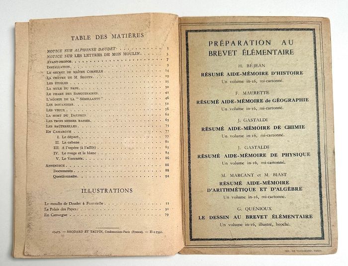 Livre Alphonse Daudet Choix de lettres de mon moulin - photo numéro 6