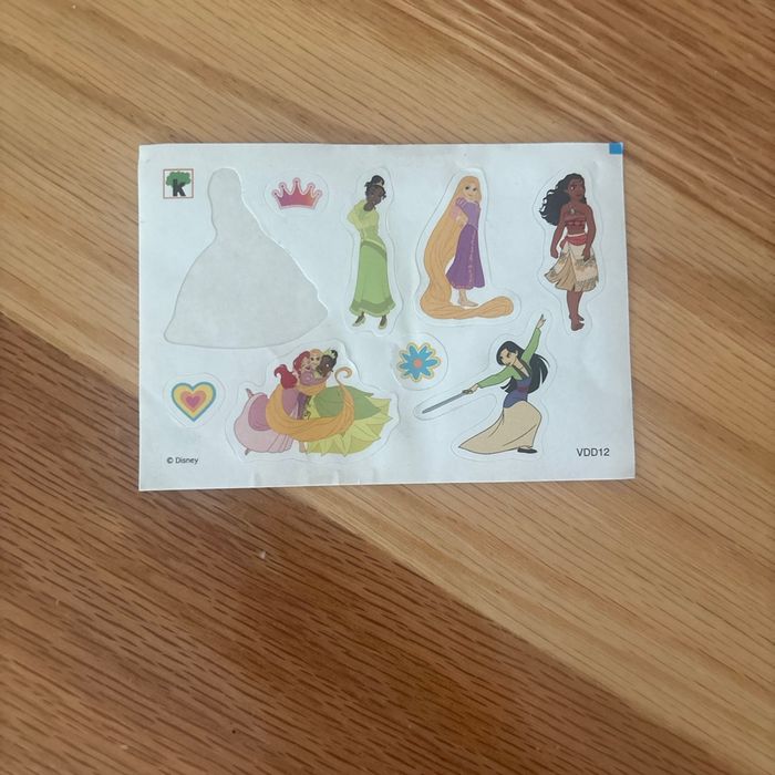 Gommettes princesses Disney