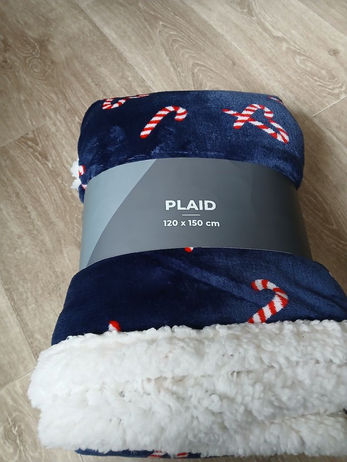 Plaid de noel neuf - photo numéro 4