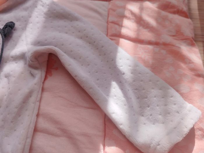 Pyjama / grenouillère velours bébé mixte TAO 23 mois - photo numéro 3