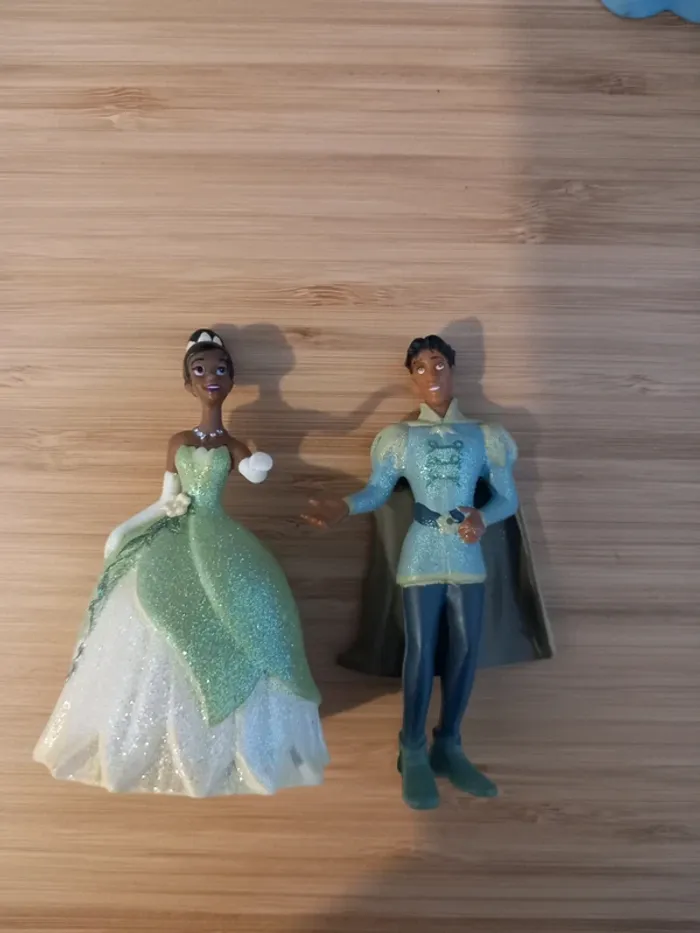 4 figurines Disney la princesse et la grenouille - photo numéro 4