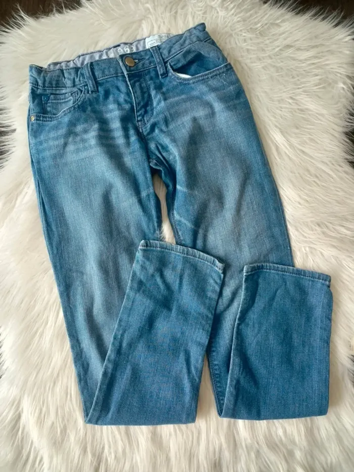 Jean super skinny bleu clair 12 ans - photo numéro 2