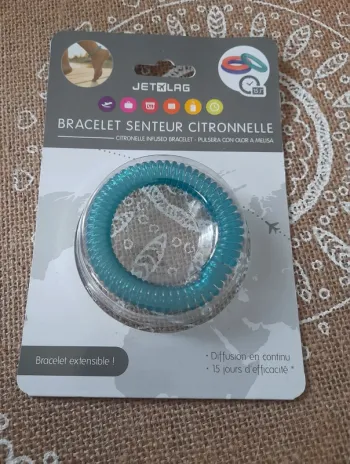 Bracelet senteur "citronnelle "