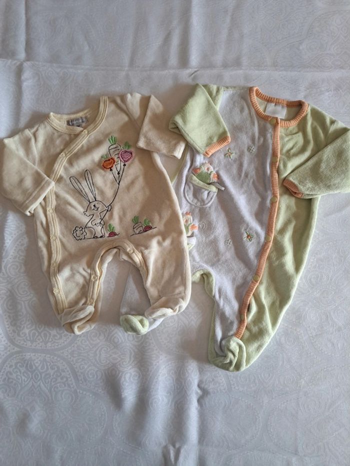 Lot de 7 pyjamas naissance garçon - photo numéro 3