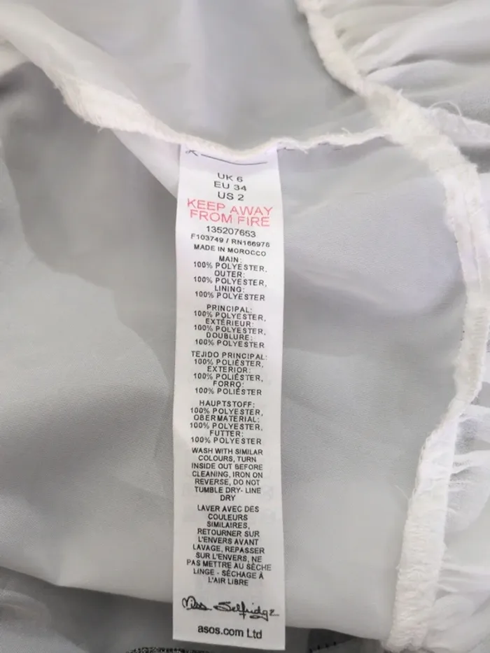Élégante robe grise Miss Selfridge – Taille 34 - photo numéro 6