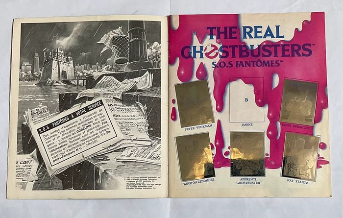 Album Panini Ghostbusters vintage - photo numéro 3