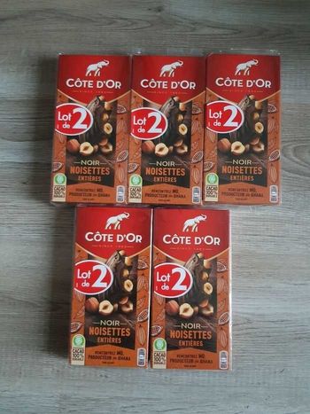 Tablettes côte d'or