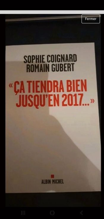 Ça tiendra bien jusqu'en 2017