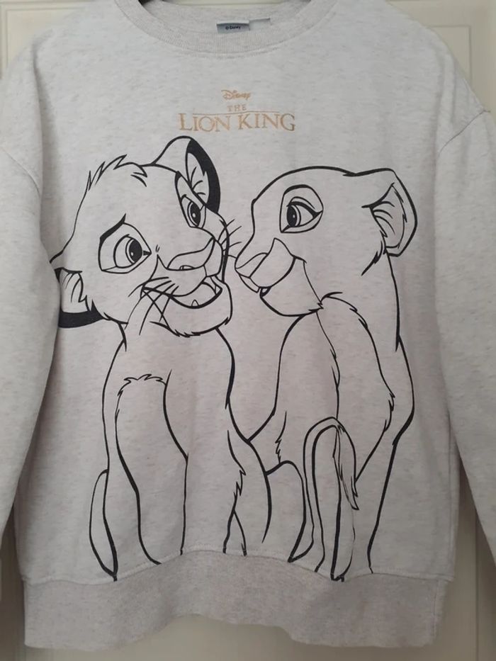 Sweat le roi lion  taille 2XS - photo numéro 2