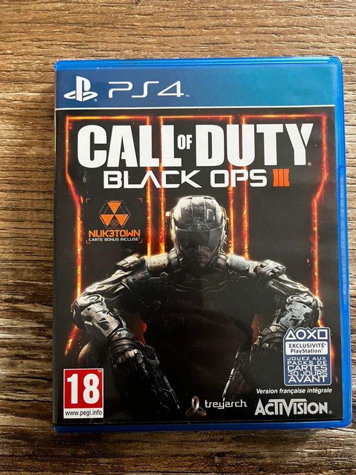 Call of duty black ops III ps4