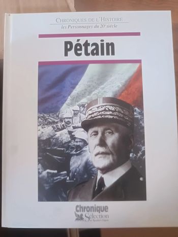 Livre Chronique Sélection Pétain