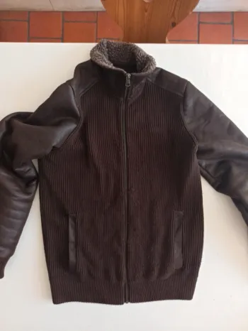 Gilet homme chaud douu le matière