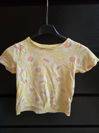 Tee-shirt jaune marguerite Primark