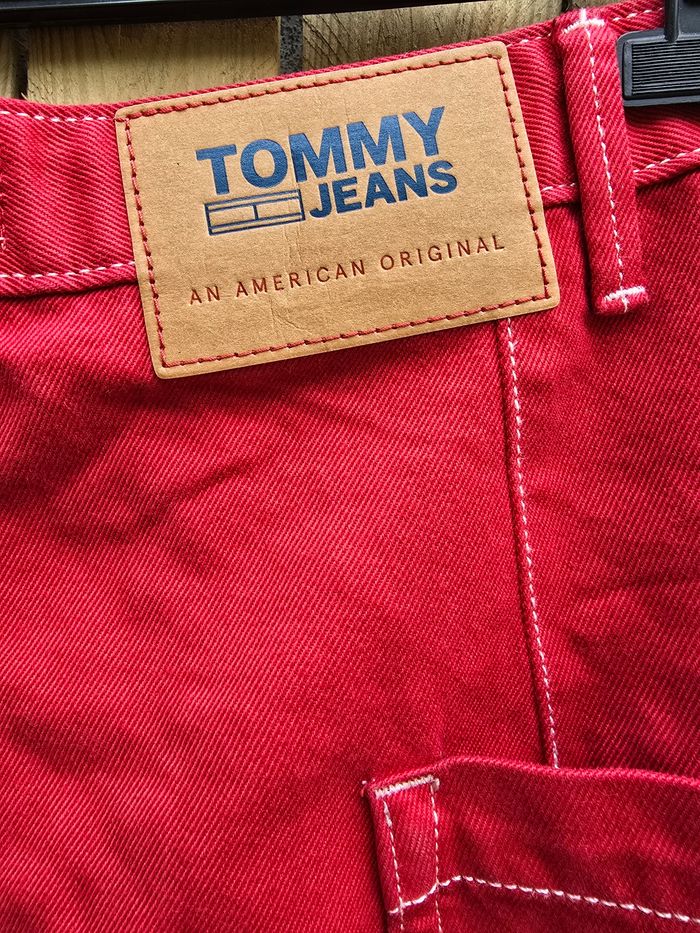 Jupe en jeans cargo 🍒tommy jeans y2k🍒taille 38/40 - photo numéro 7