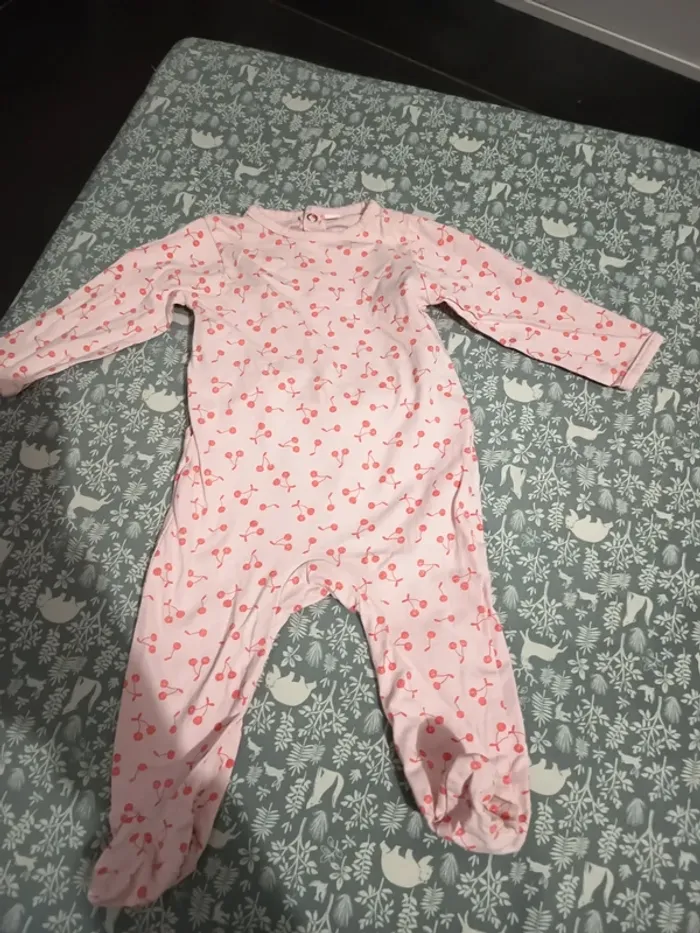 Lot 87 vêtements fille taille 3 mois - photo numéro 9