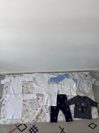 Lot vêtements bébé garçon