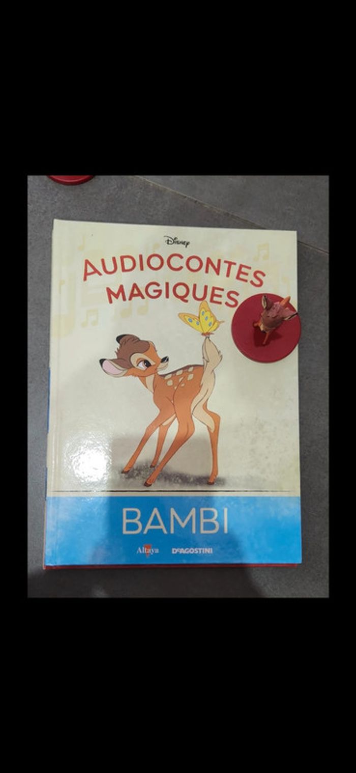 Livre et figurine 21 des audiocontes Magiques altaya audio conte audio compte disney